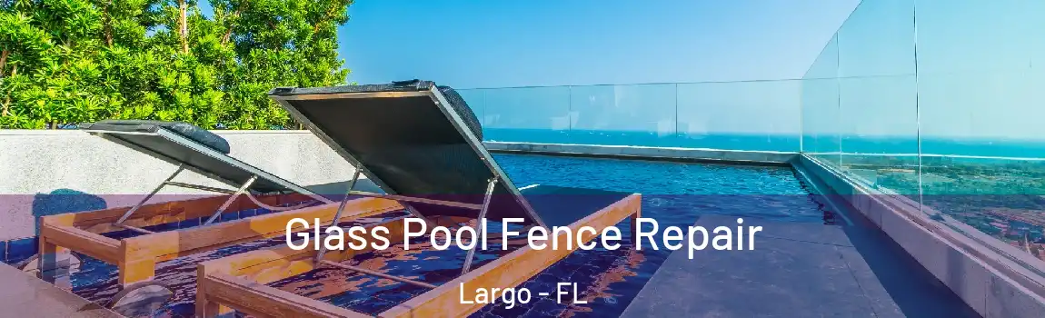  Glass Pool Fence Repair Largo - FL